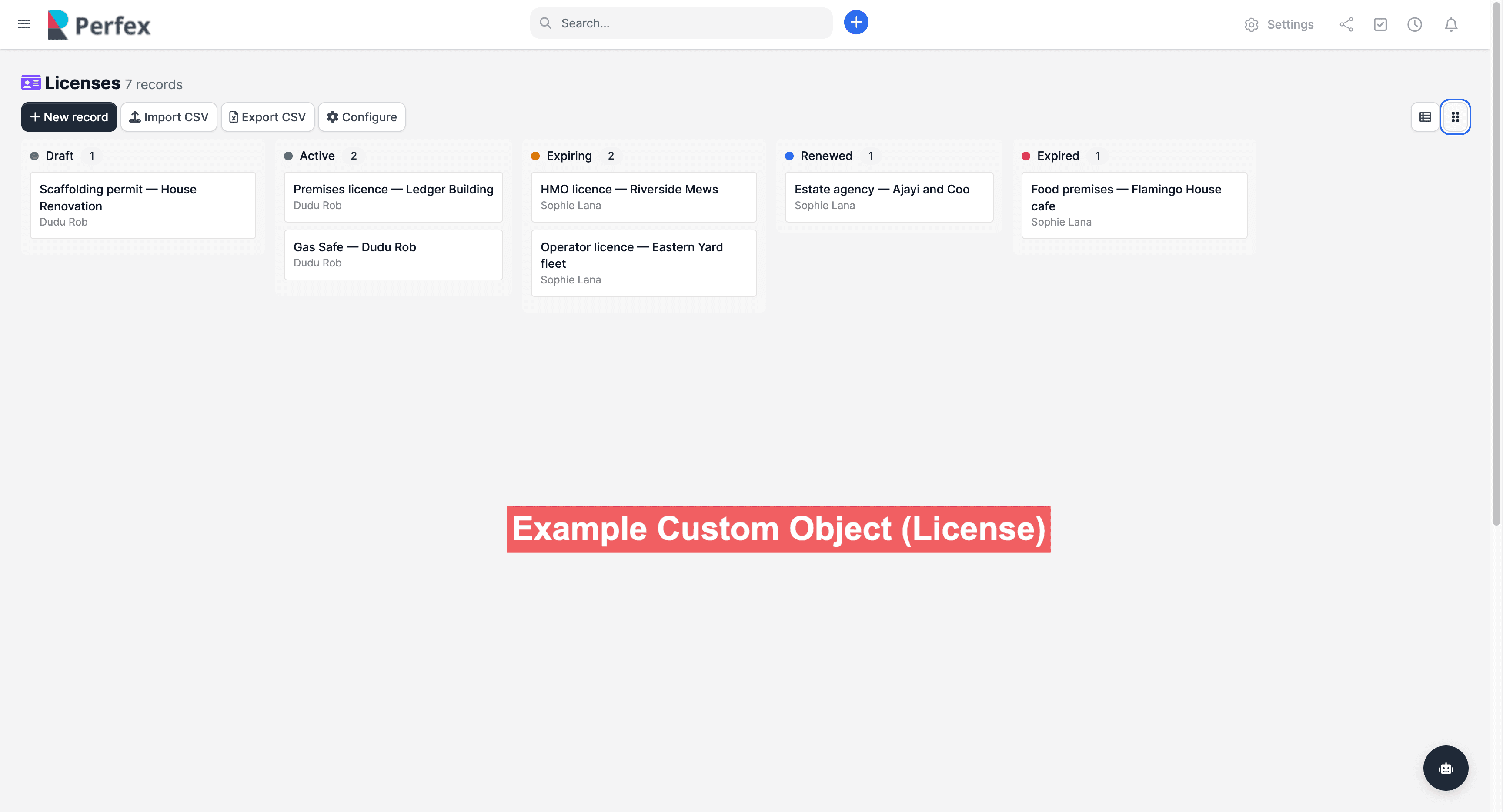 Custom Objects Module for Perfex CRM screenshot 15
